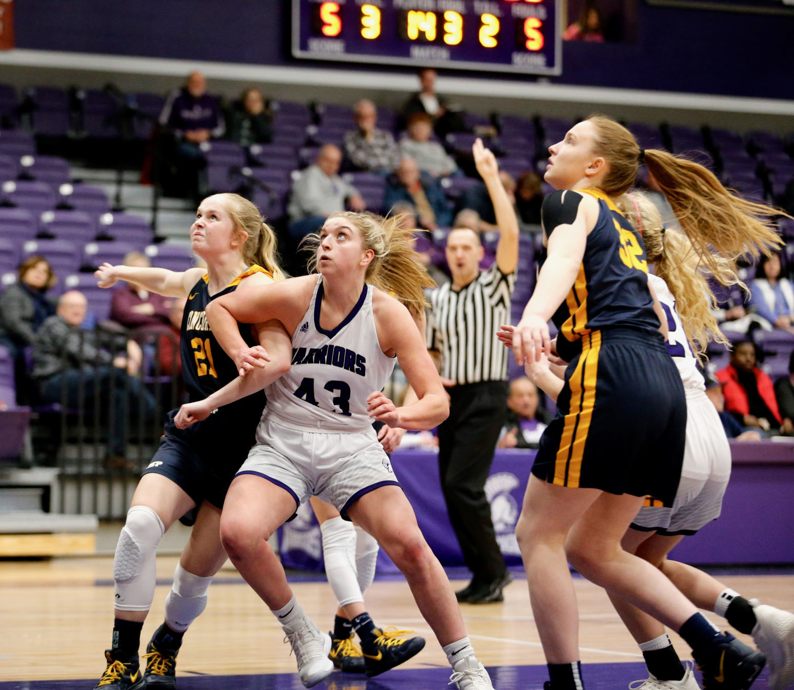 WSU WBB vs Concordia 12